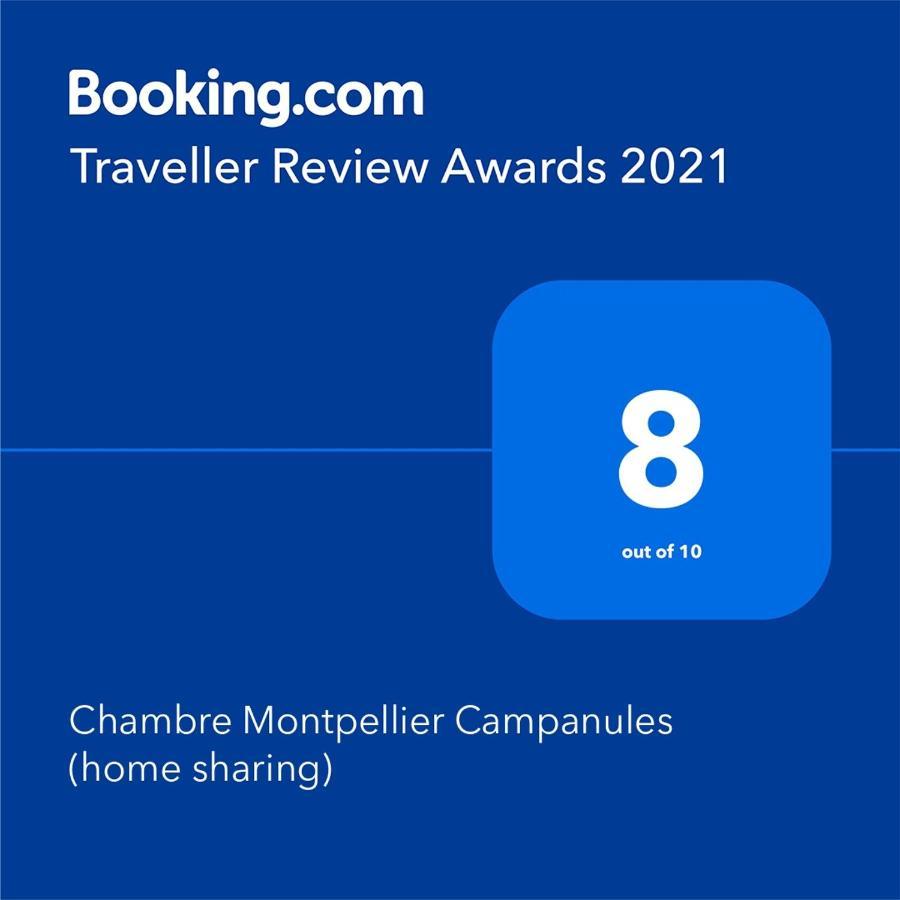 Chambre Montpellier Campanules Apartment Bagian luar foto